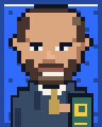 Eduardo, carta em pixel art