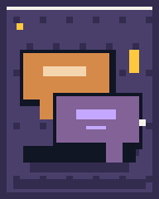 Fake news, carta em pixel art